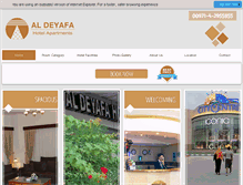 Tablet Screenshot of aldeyafa.com